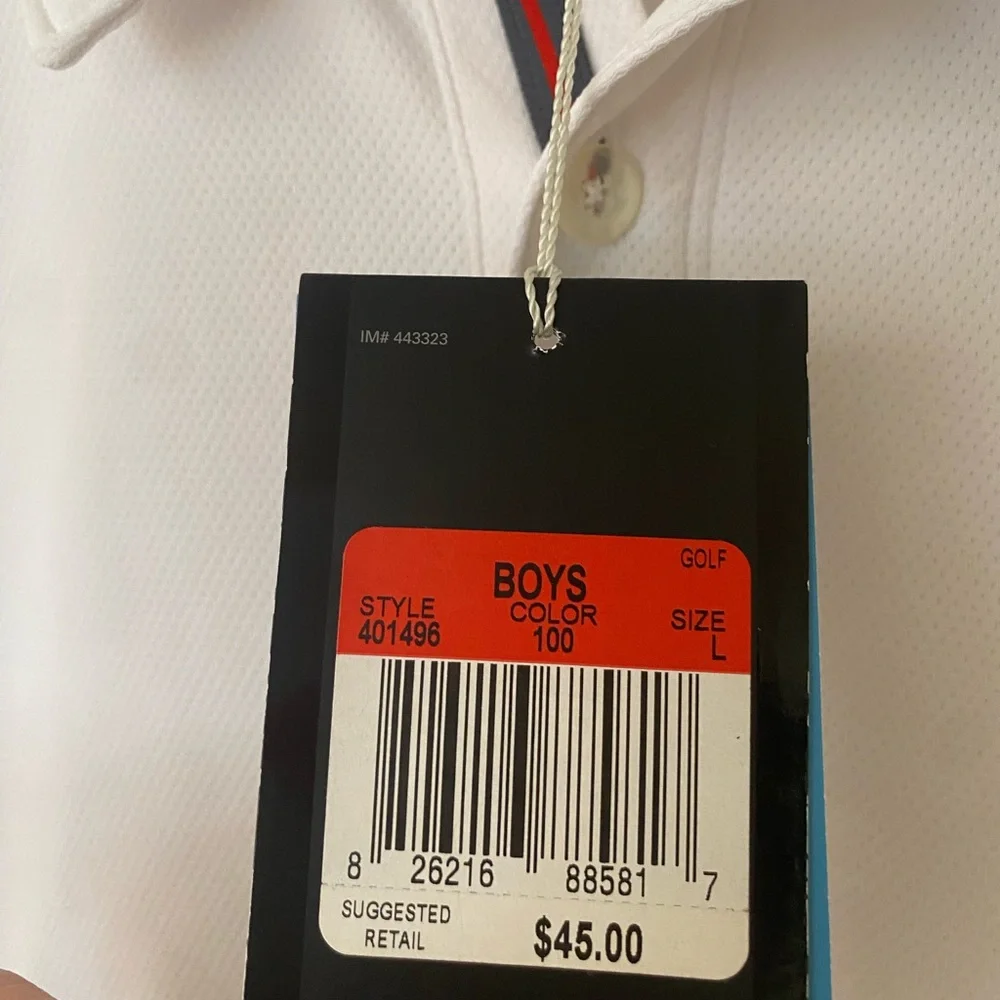 NWT Nike White Golf Polo